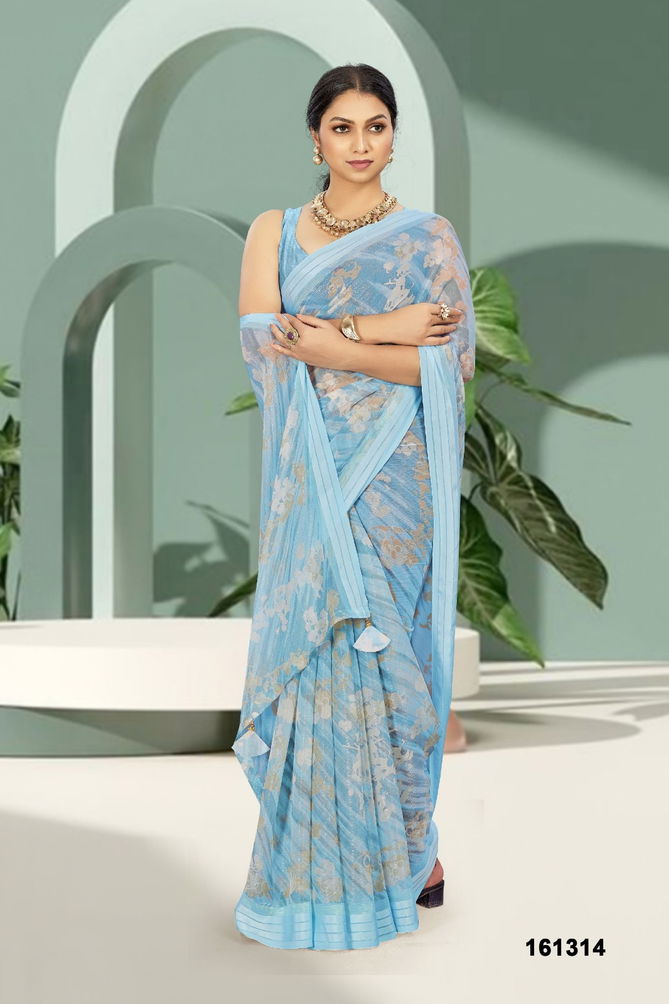 Ankolika By Vallabhi Georgette Printed Sarees Wholesale Price In Surat